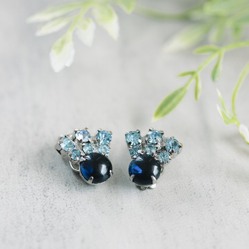 ネイビーブルー イヤリング | 4sb Jewelry