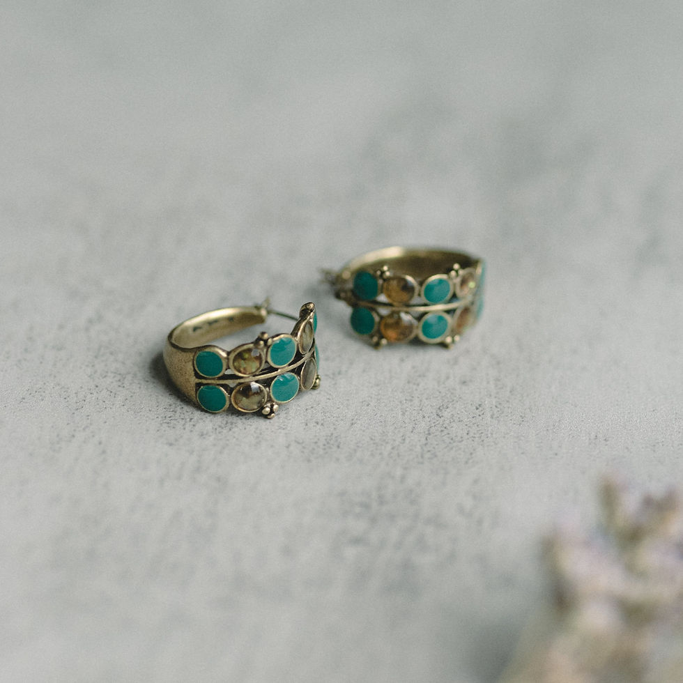 サークル オーロラ クラスタ ピアス