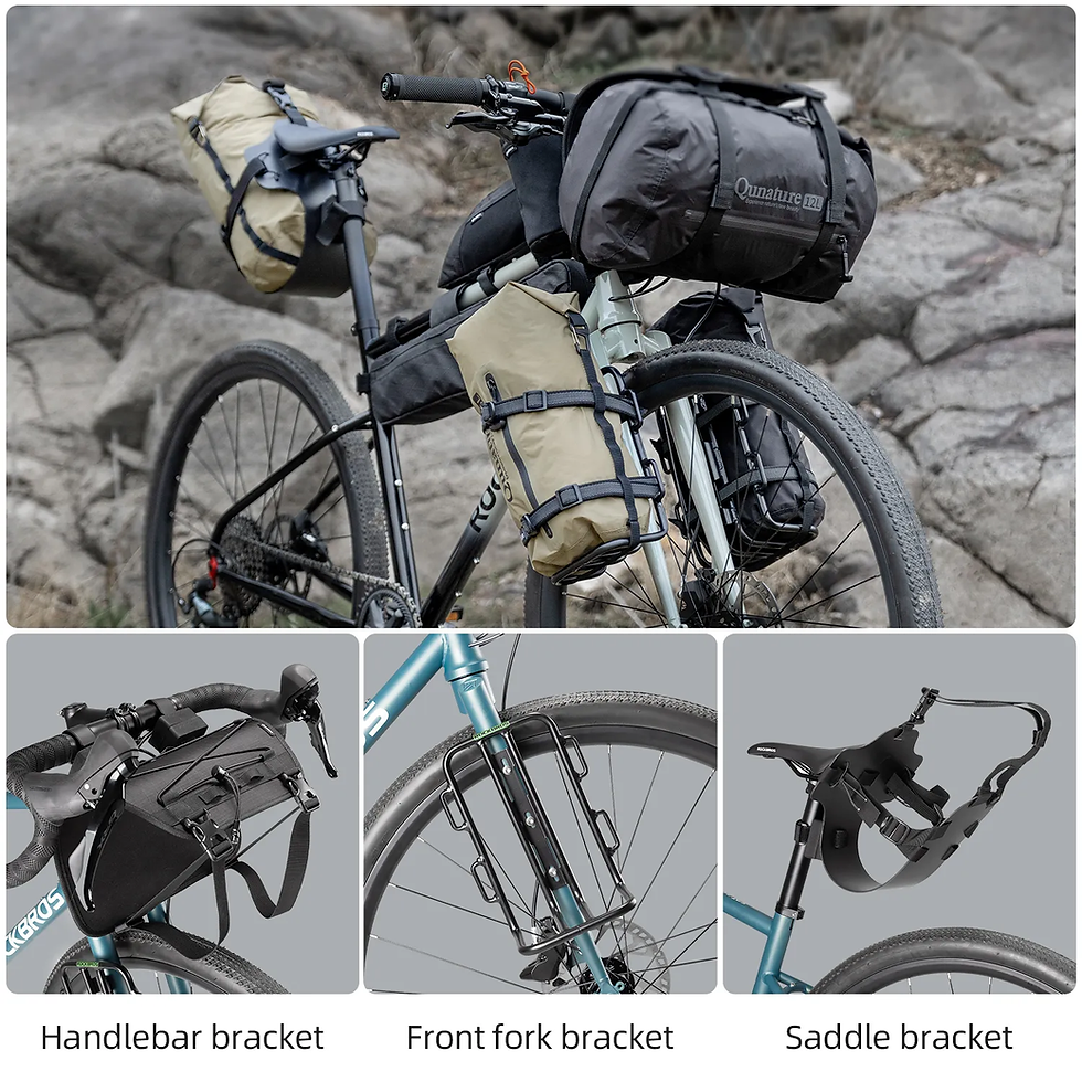 Велосумка Qunature Ultralight водонепроникна 6 л. для байкпакінгу