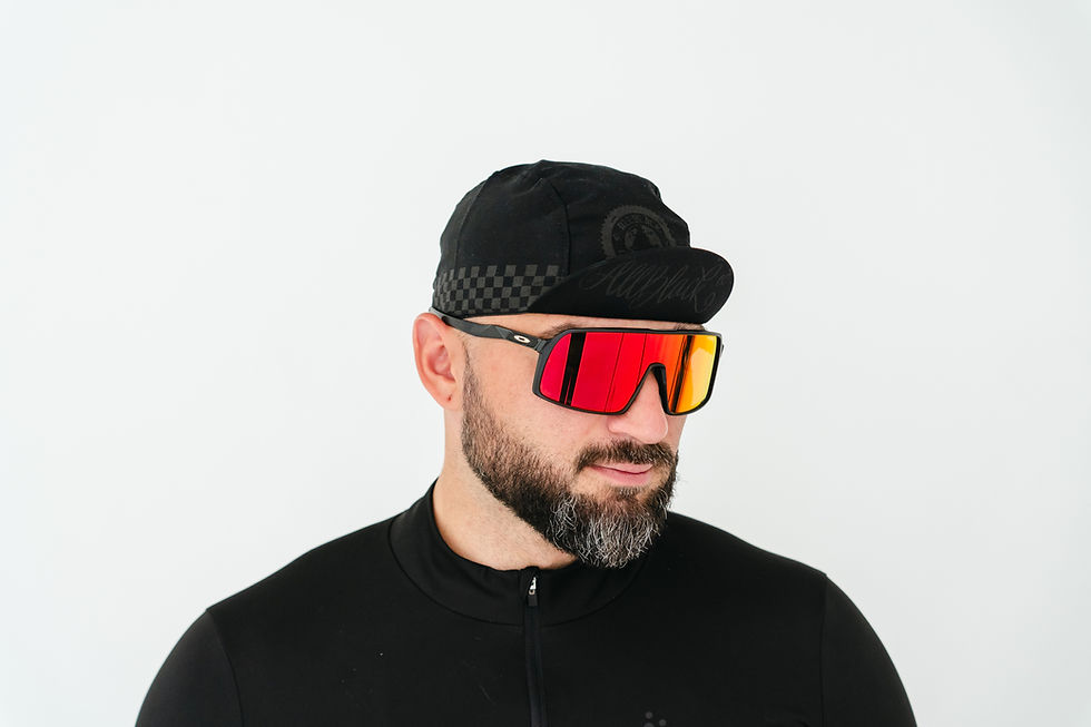 Миниатюра: Велосипедная кепка черная Bello All Black CC