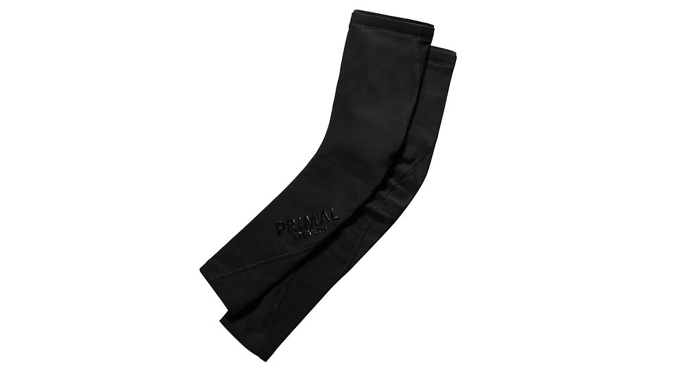 Прев'ю: Велосипедні рукава термозахисні утеплені Primal Stealth чорні