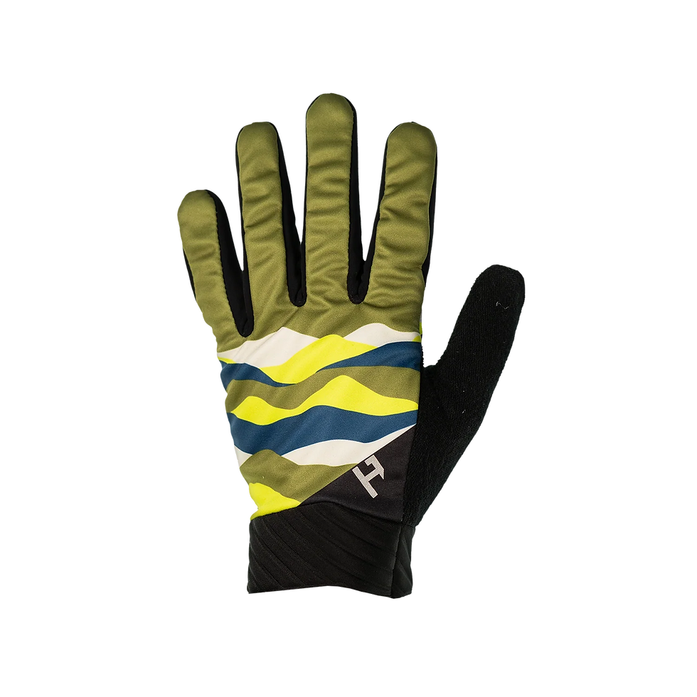 Прев'ю: Велоперчатки зимние Handup ColdER Weather - Hi Viz Ridge Rider