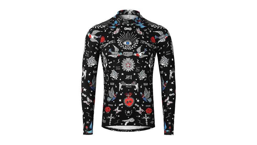 Термофутболка с длинным рукавом Cycology Tattoo