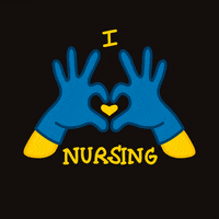 I love nursing logo.