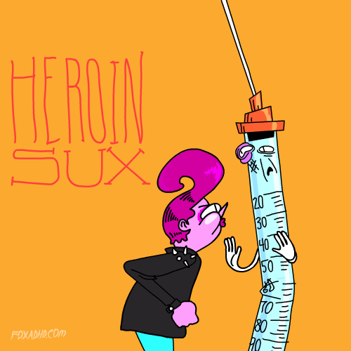 a healthcare worker fighting heroin addiction