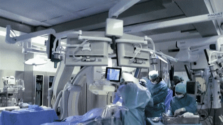 an electronic robotic like machine able to perform surgery