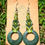 Miniature : Boucles d'oreilles Jade Guate