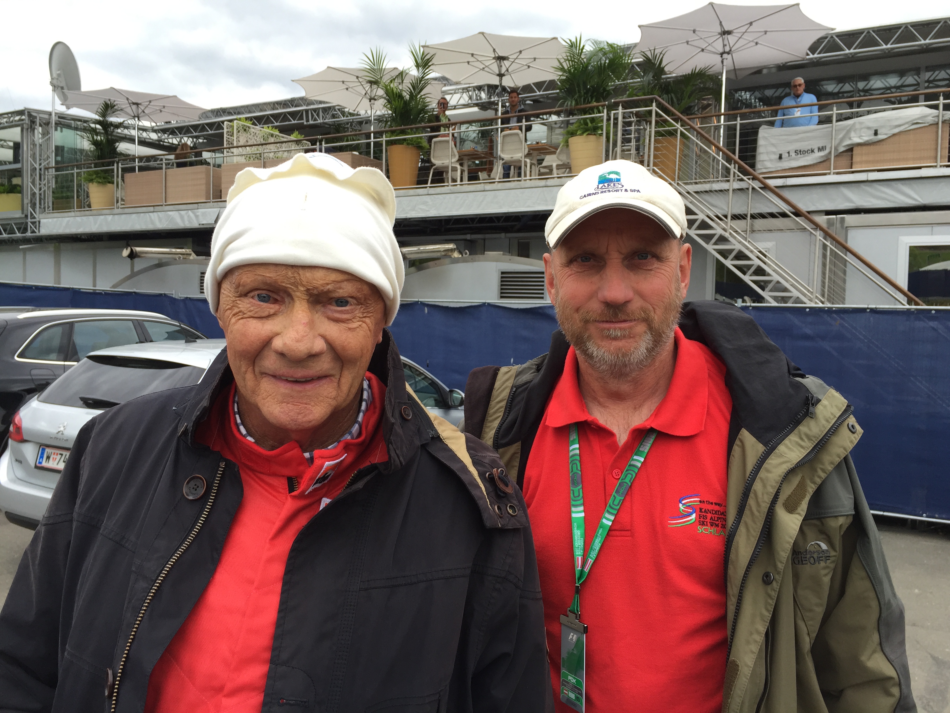 Mit Legende Niki Lauda †