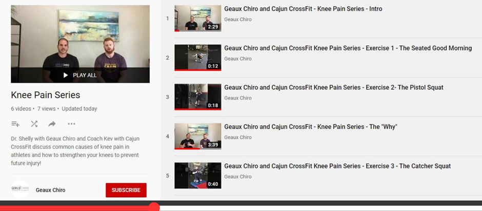 Do you have knee pain or want to take precaution to prevent it in the future?