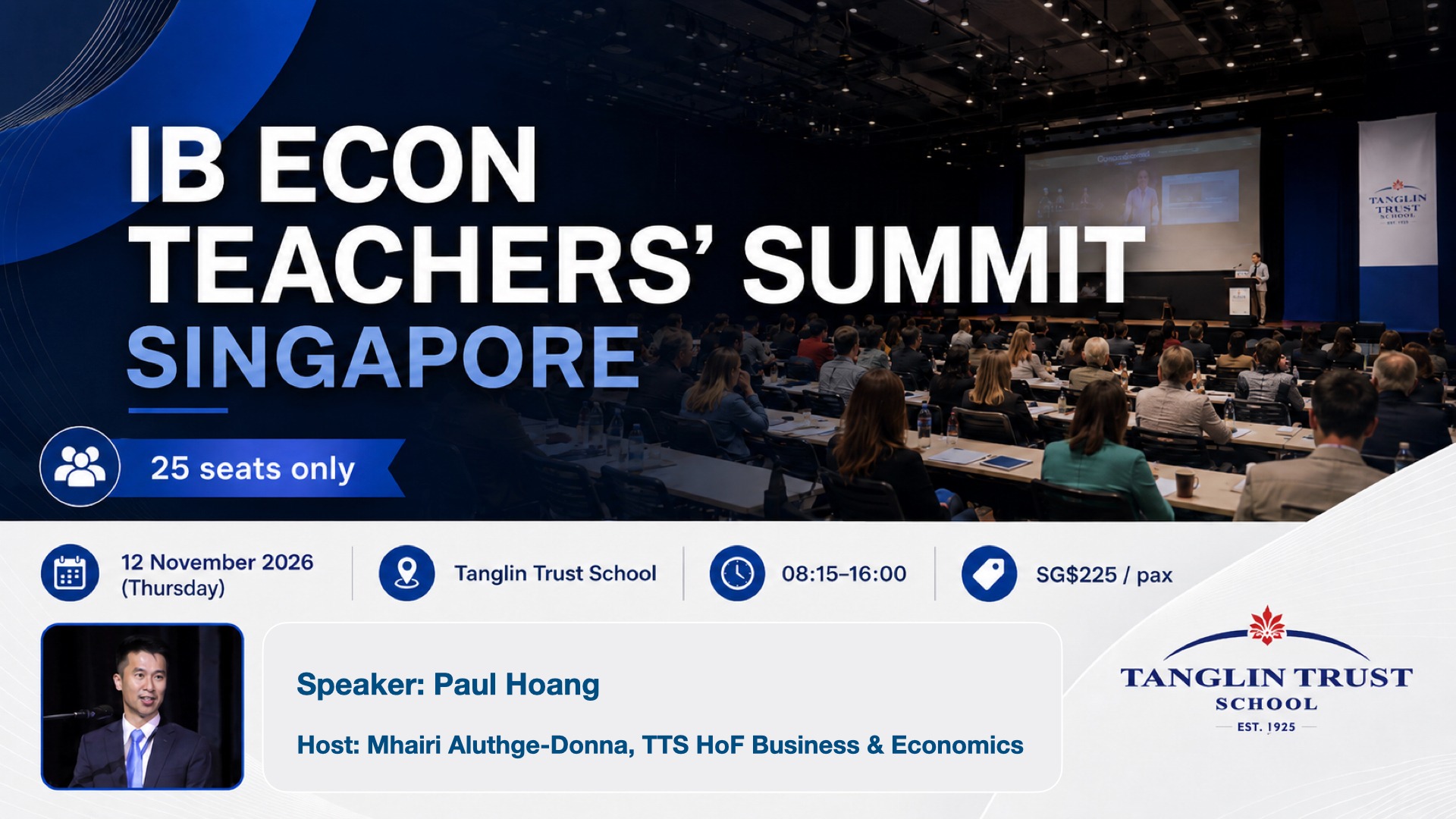 IB Economics Teachers’ Summit Singapore