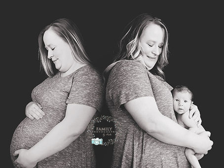 Newborn| A Sweet New Sister | Burlington North Carolina Newborn Photographer