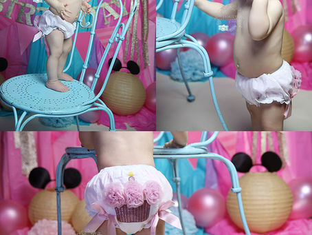 Birthday| Danni is ONE!| Burlington North Carolina Baby & Children's Photographe