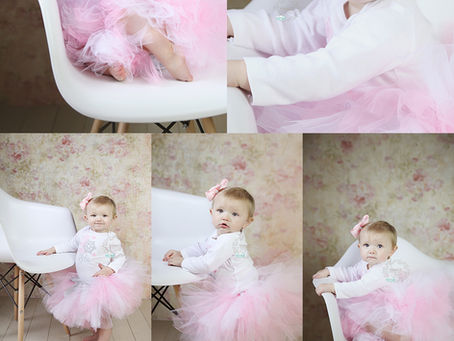 Birthday| Lela is ONE! | Burlington North Carolina Baby & Children's Photographe