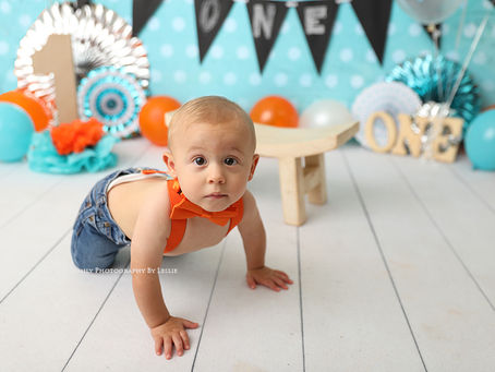 Birthday Session| A Bright Colored Day| Burlington North Carolina Baby & Children