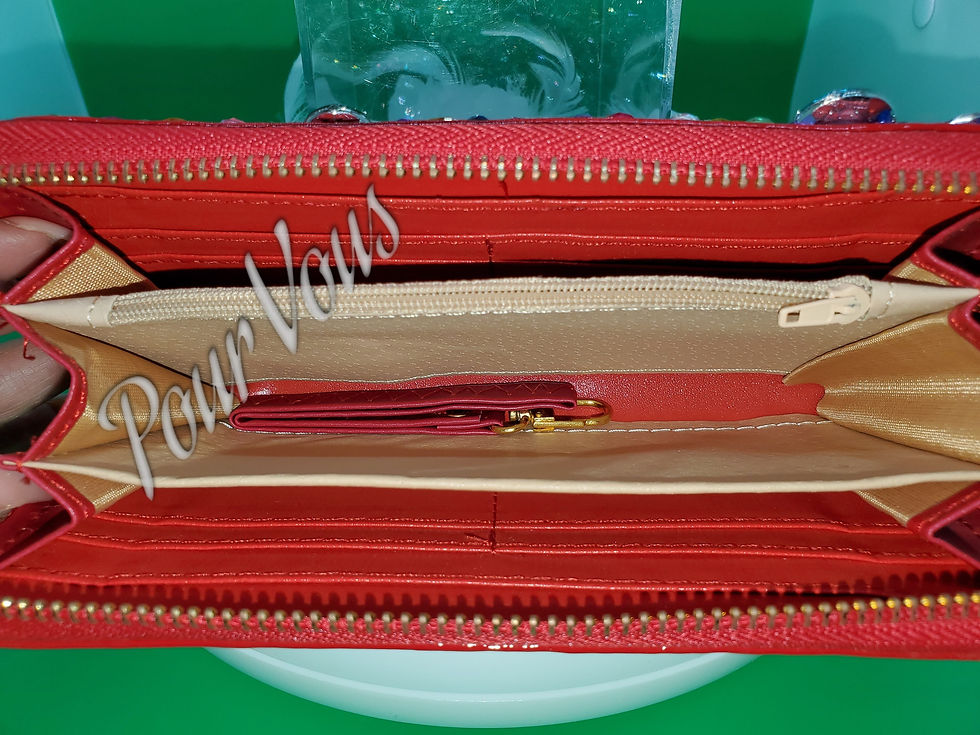 Thumbnail: Red Studded Wallet