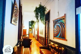 Hostel hallway