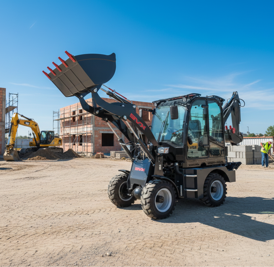 Miniatura: SVX R30C Mini Retroescavadeira