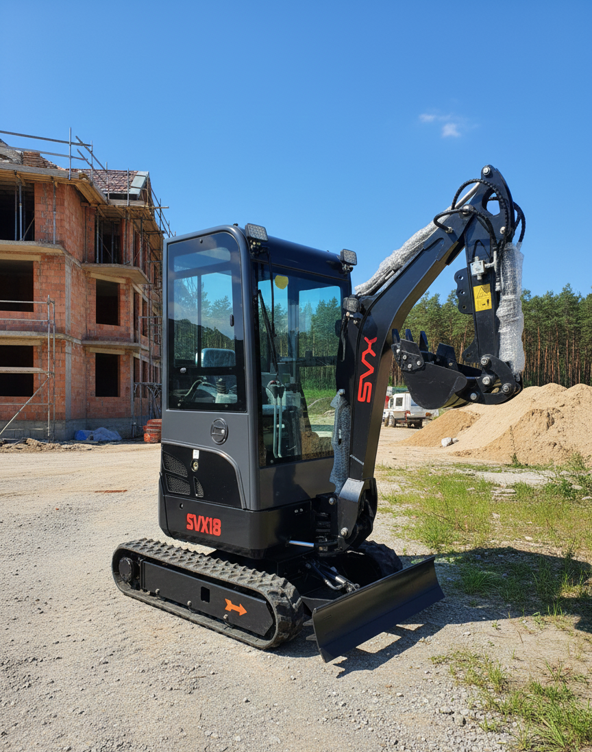 Miniatura: SVX 18SKC Mini Escavadeira