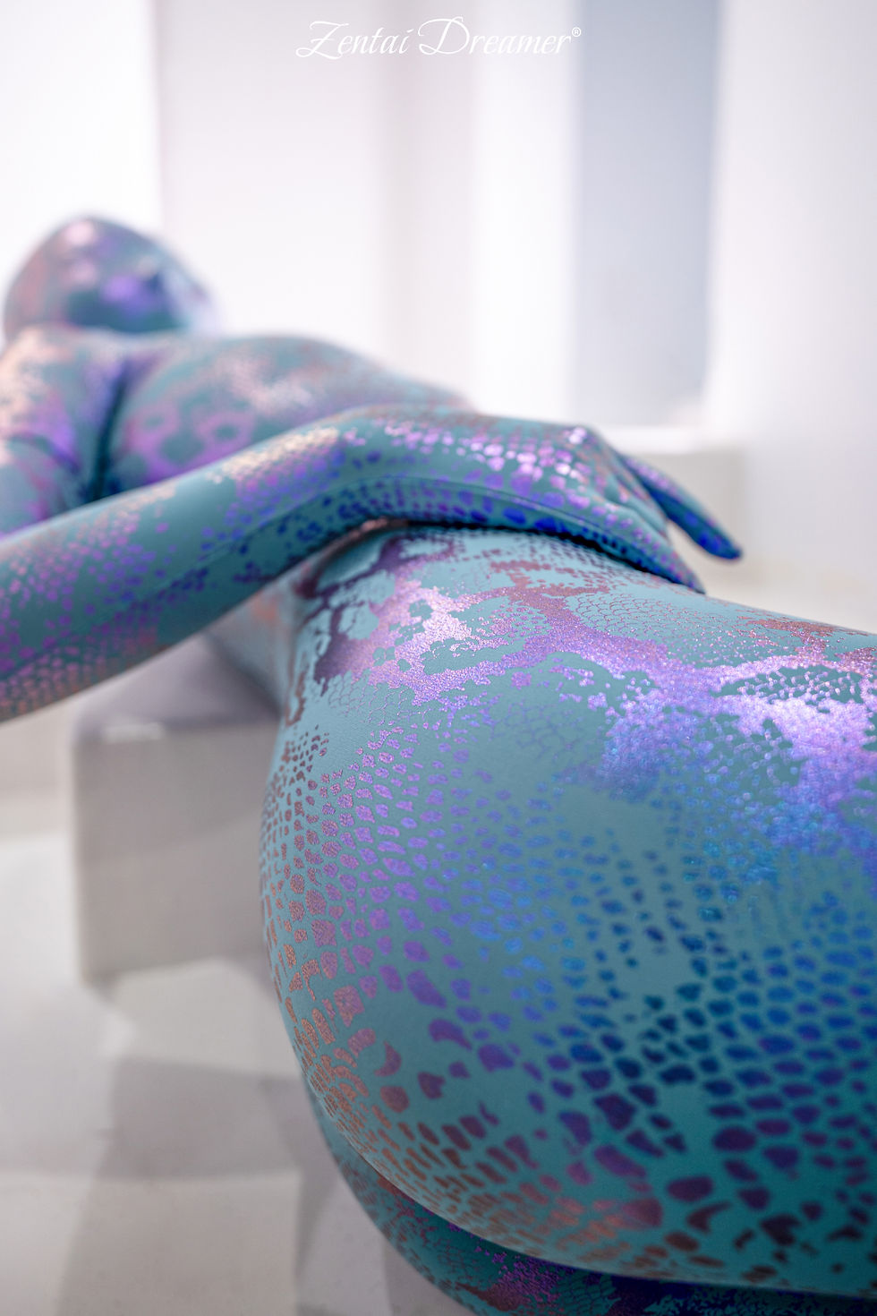 Thumbnail: ZD21 Ghost Blue Fire Zentai