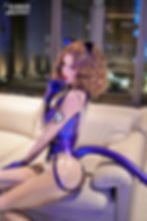 Thumbnail: Cyberpunk Cat Latex Suit set Design by RubberBunny