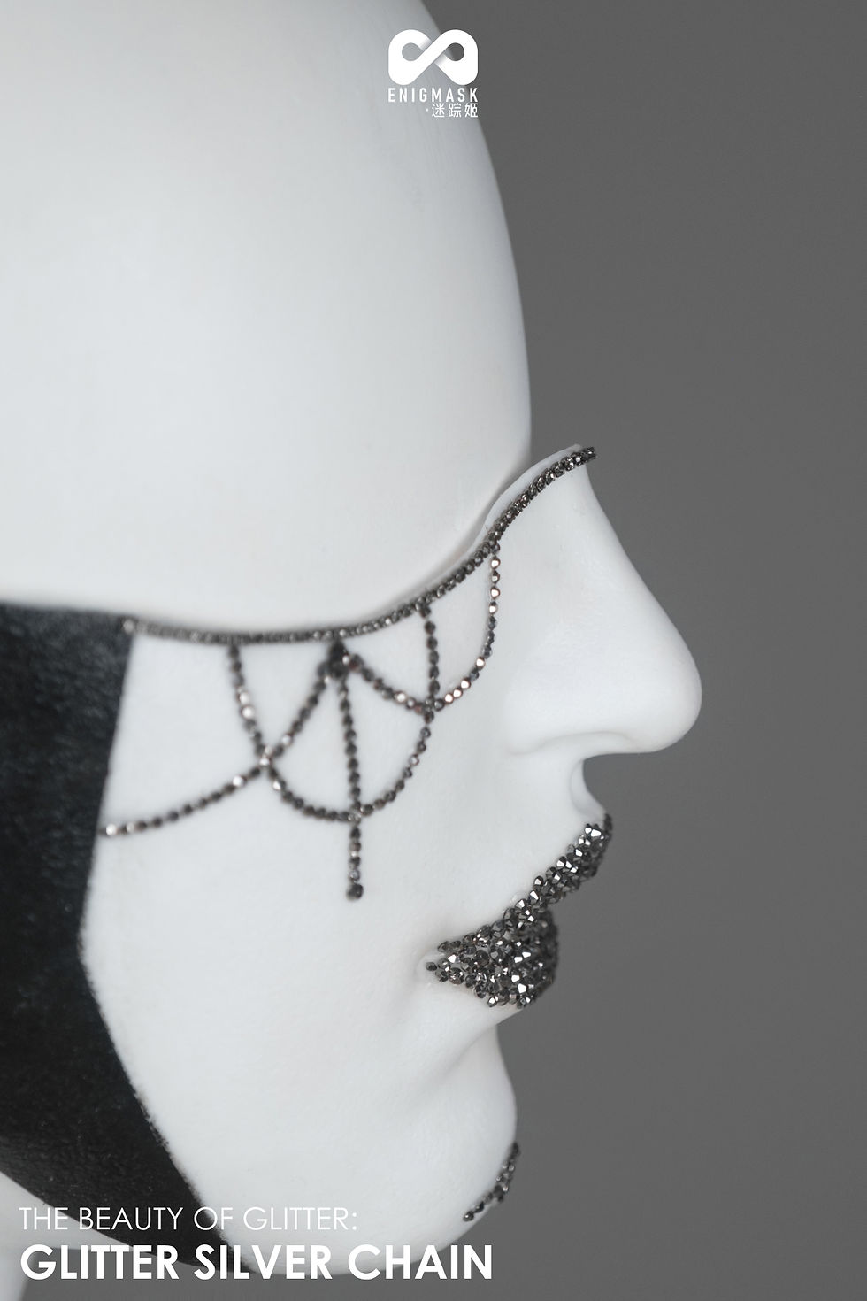 Thumbnail: EM01G Enigmask The Beauty Of Glitter: Gem Series