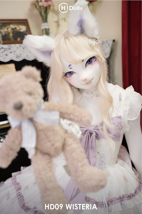 HD09 Wisteria Animal Kigurumi Mask Make-up Series | DreammaskStudio