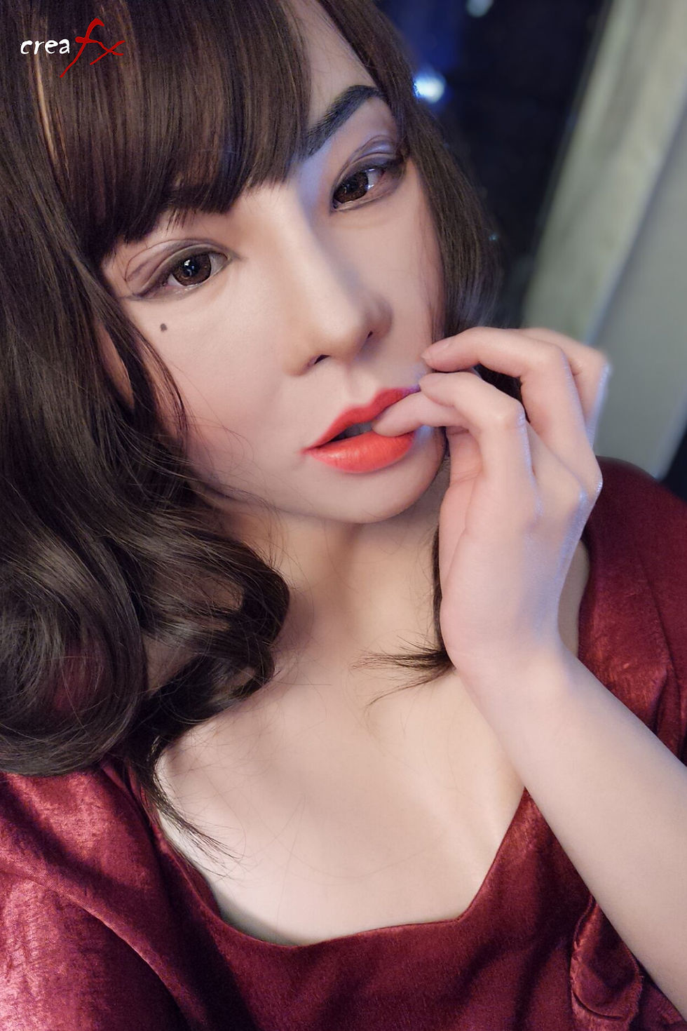 Miniature : Lin Silicone Mask by Crea Fx