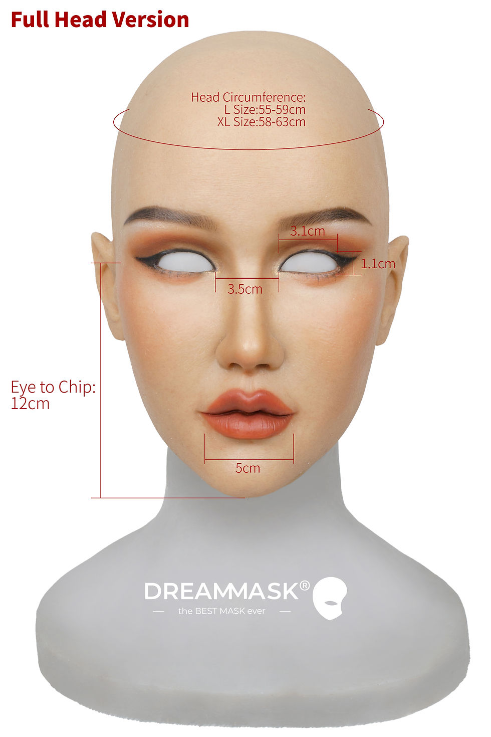 サムネイル： M25G Abigale Silicon Mask Goddess Special Make-up Series