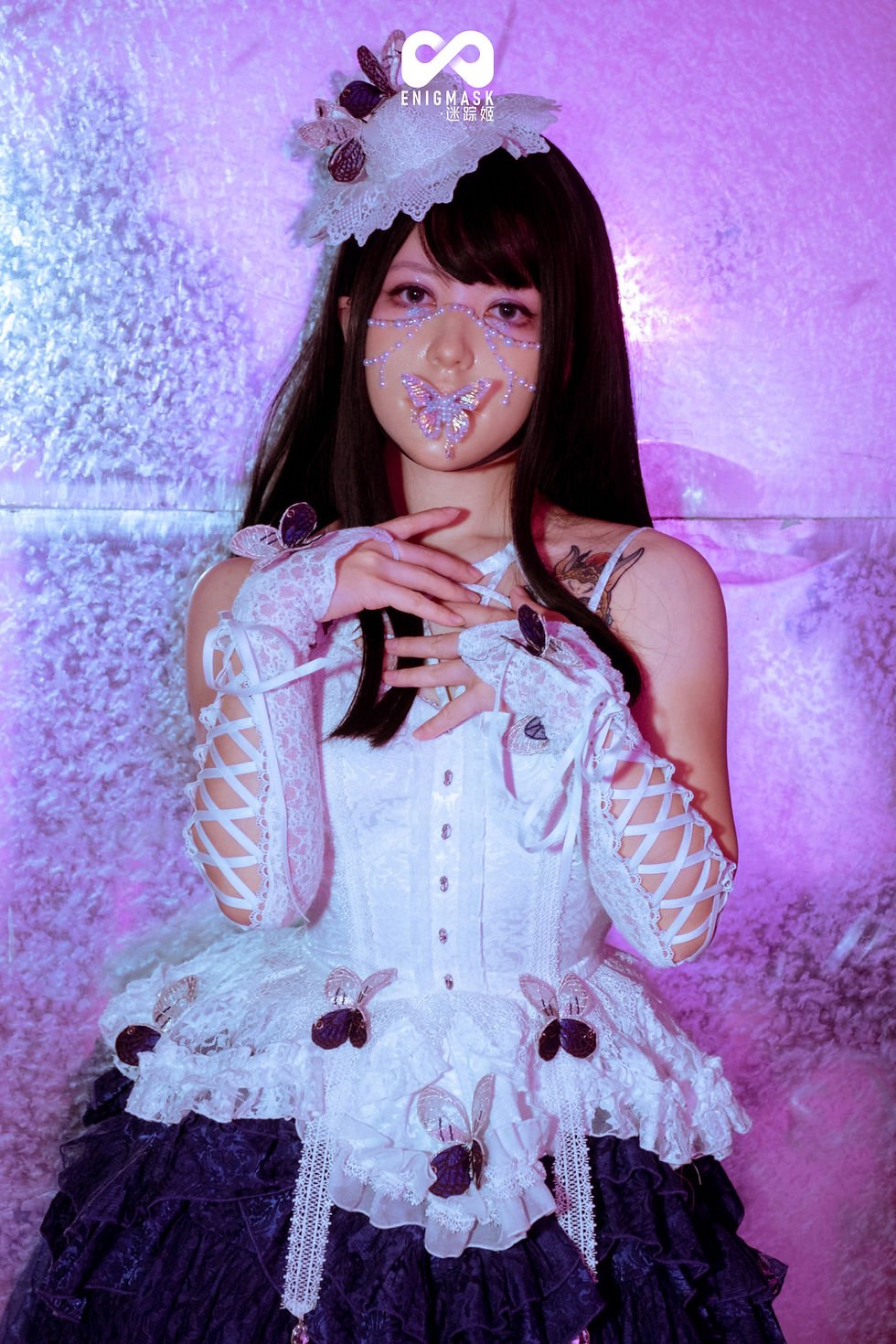 縮圖：EM01G Enigmask The Beauty Of Glitter: Illusionary Butterfly