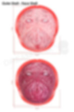 Thumbnail: M31-R - Rubber Maiden Series Red Outer Shell Set Desire Mask