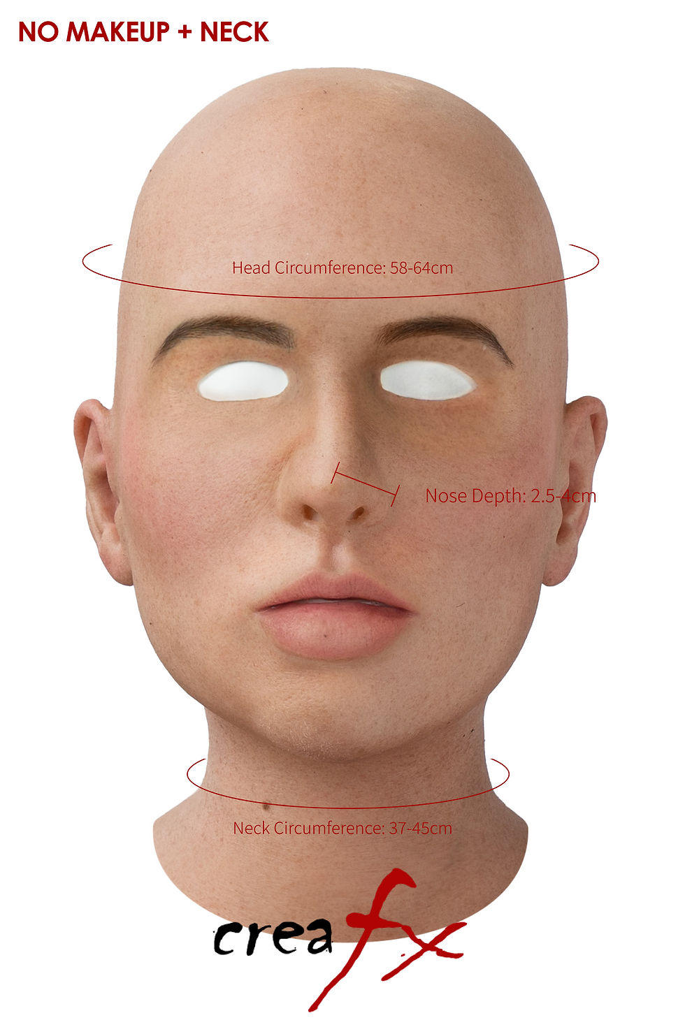 Thumbnail: Kiara Silicone Mask by Crea Fx