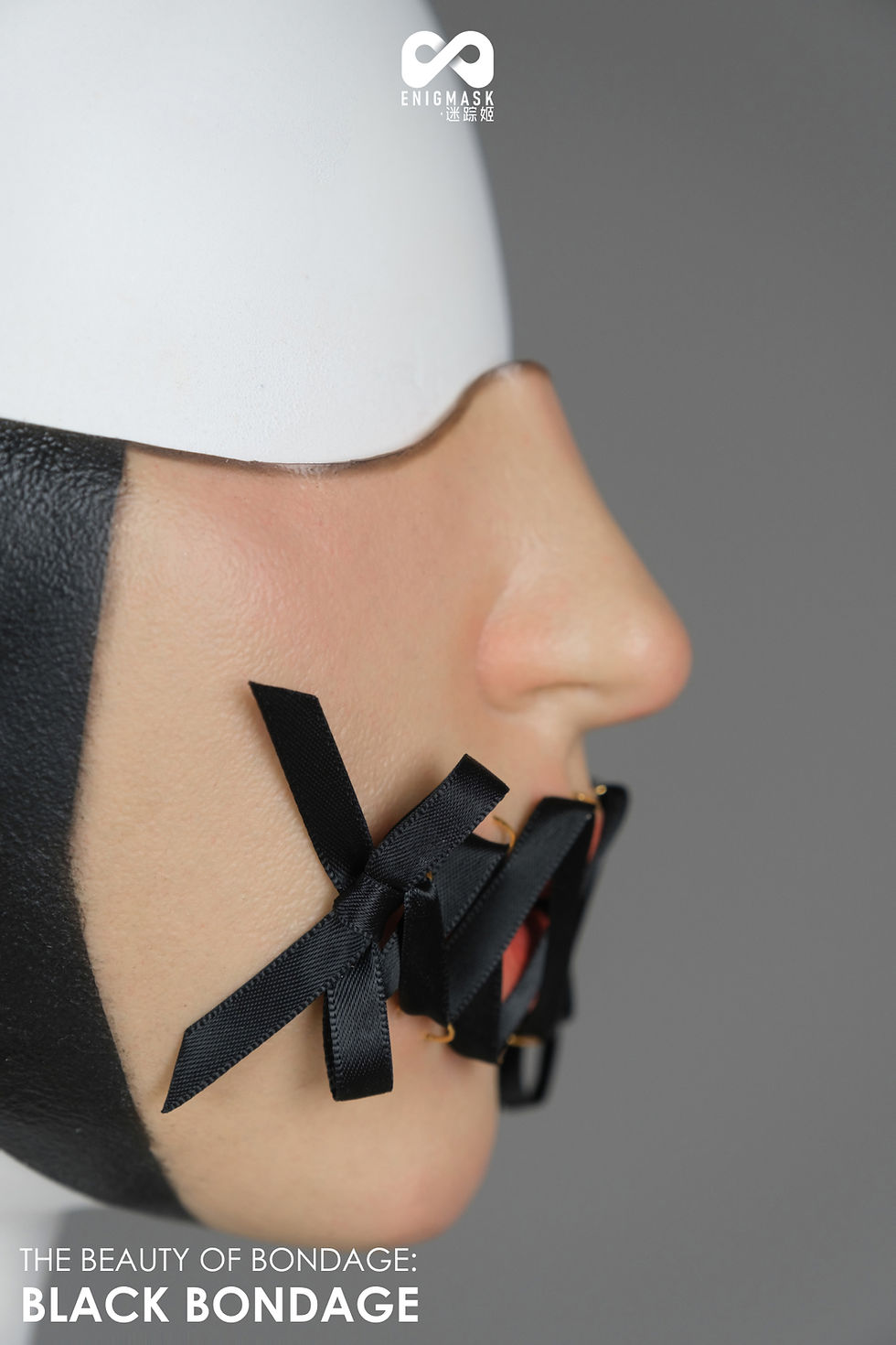 Thumbnail: EM01B Enigmask The Beauty Of Bondage: Ribbon Series