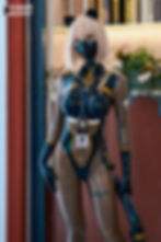 Thumbnail: Cyberpunk Cat Latex Suit set Design by RubberBunny