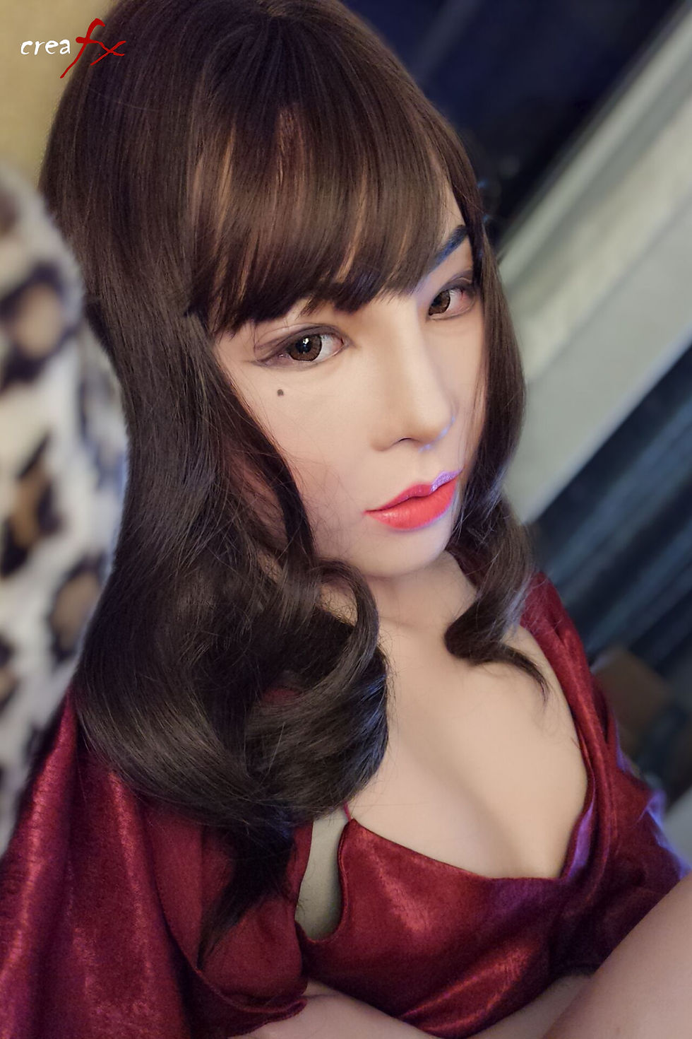 Miniature : Lin Silicone Mask by Crea Fx