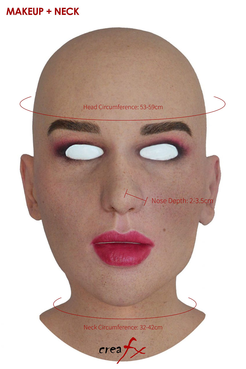 Thumbnail: Alice Silicone Mask by Crea Fx