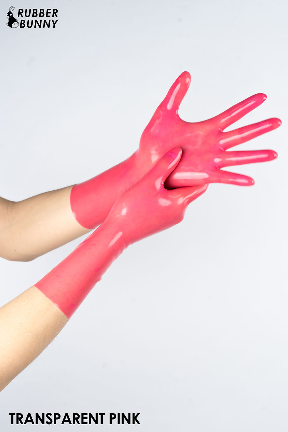 Miniature : One-Piece Latex Short Gloves