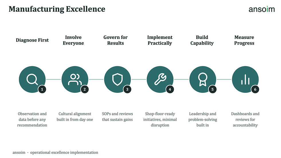 Ansoim Approach to Manufacturing Excellence