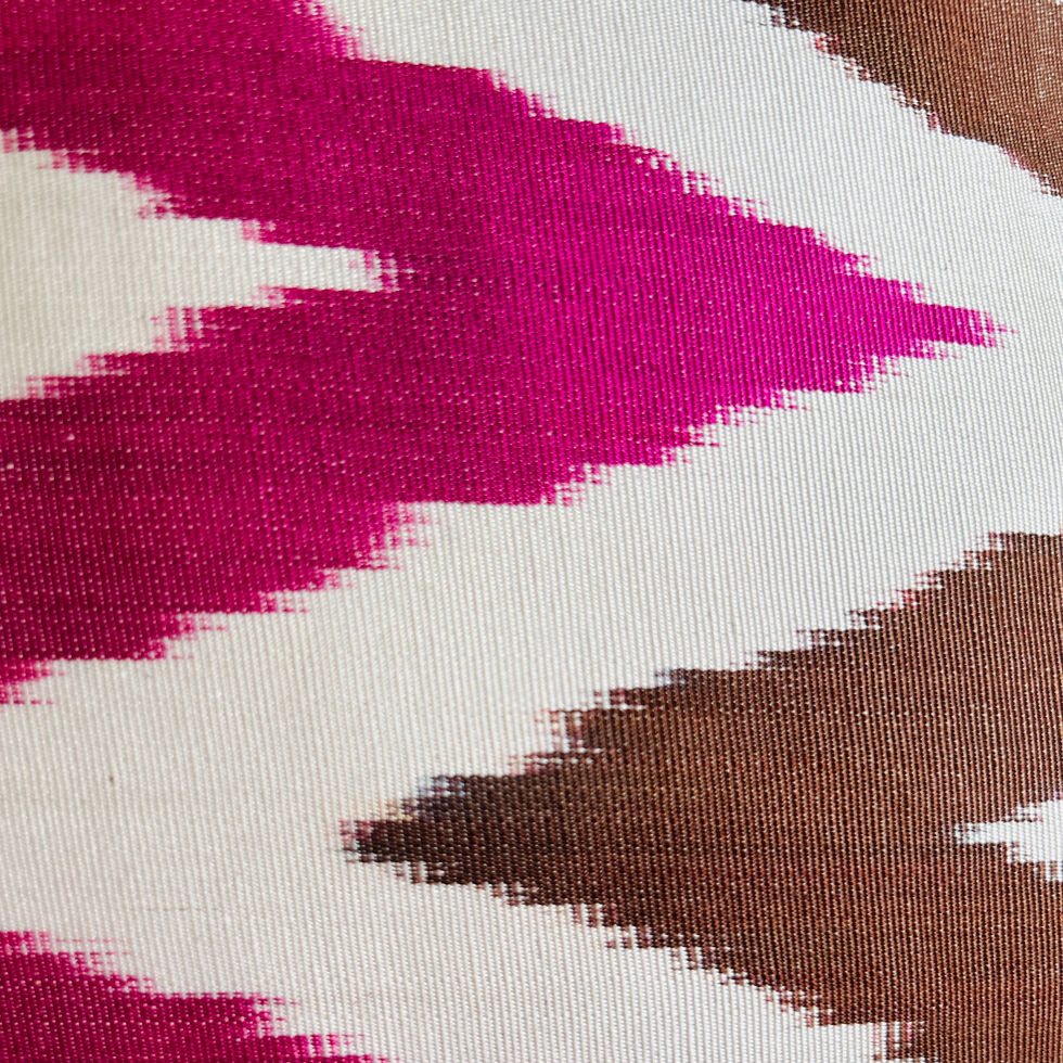 Housse de coussin réversible en soie GOA de la marque Empires