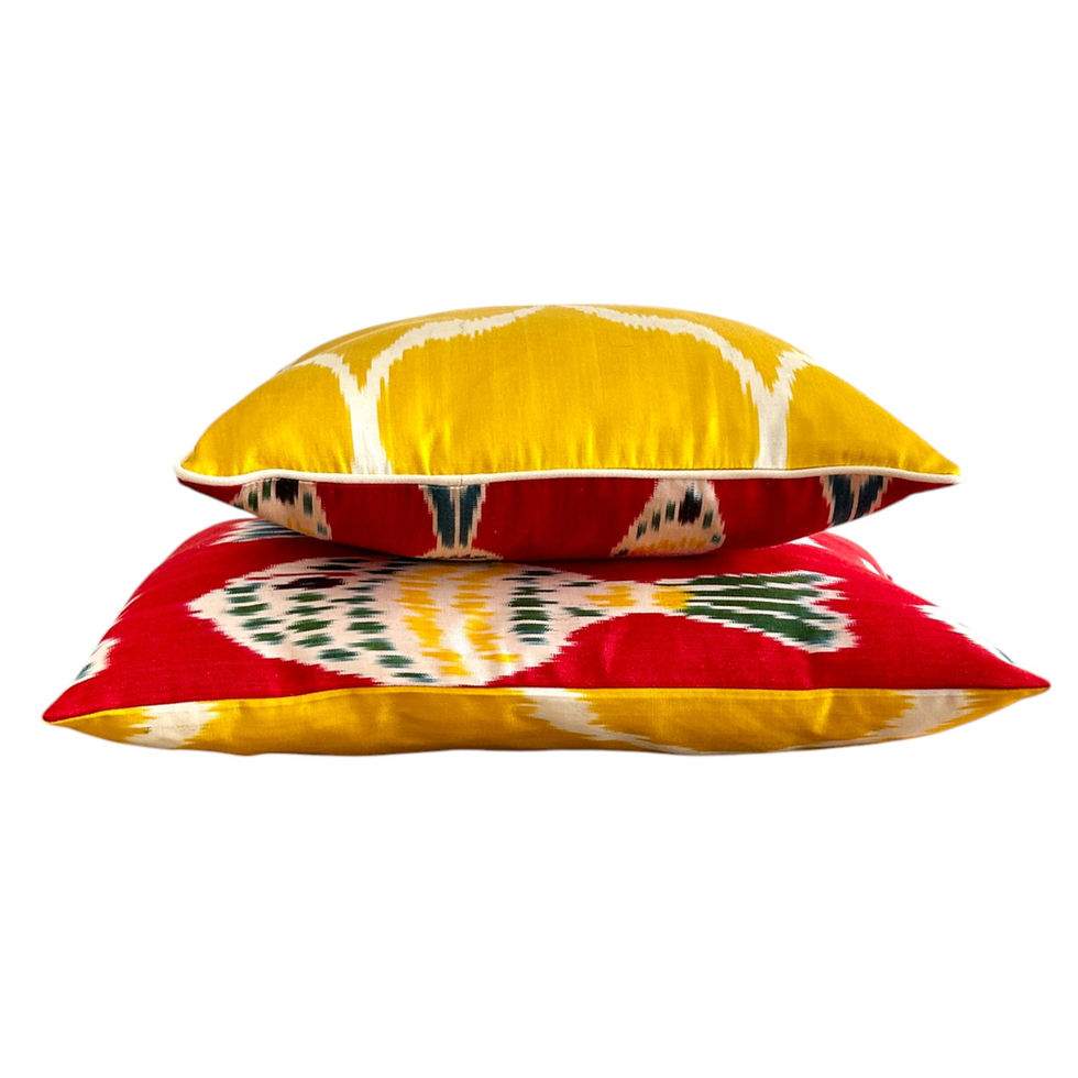 Housse de coussin réversible en soie PLAMA de la marque Empires