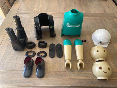 Mon premier Playmobil XXL personnalisé pour une entreprise : Avenir Bois Construction