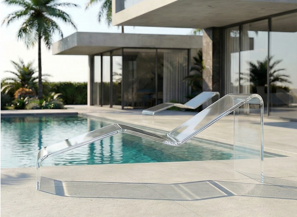 Acrylic Lounge Chair