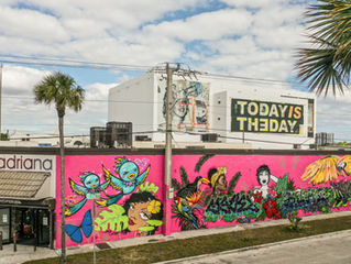 ART BASEL MURAL IN MIAMI
