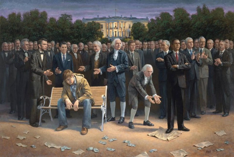 The Forgotten Man - Jon McNaughton