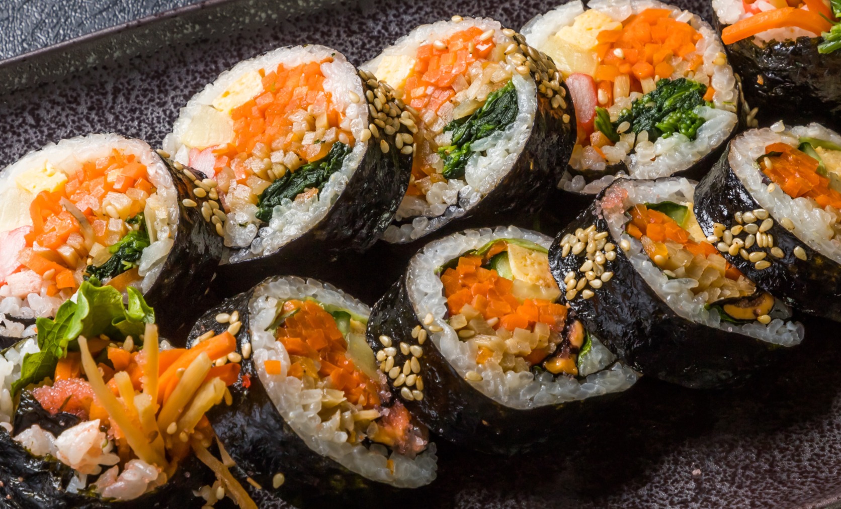 Arranged Food and Objects