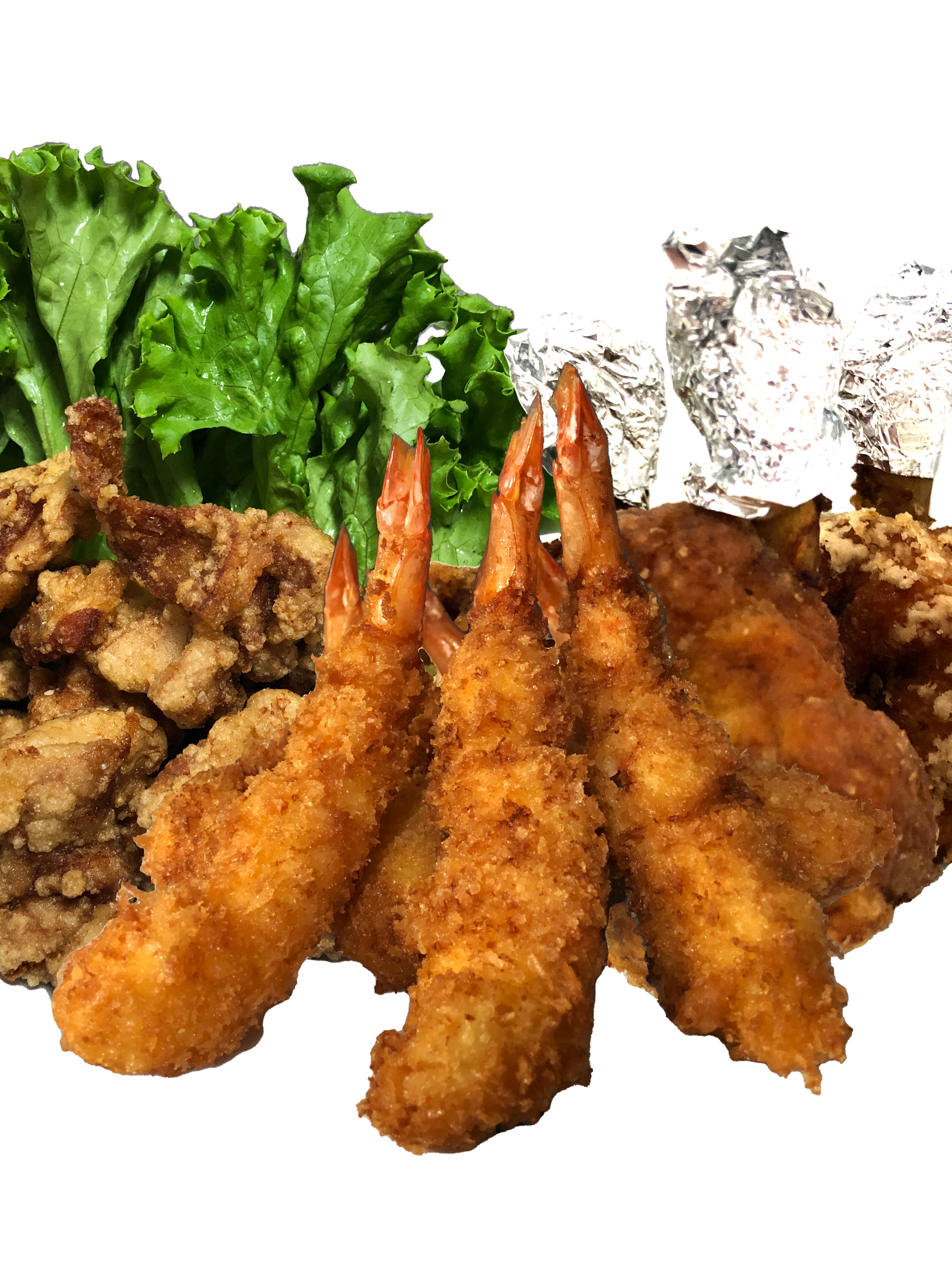 Arranged Food and Objects