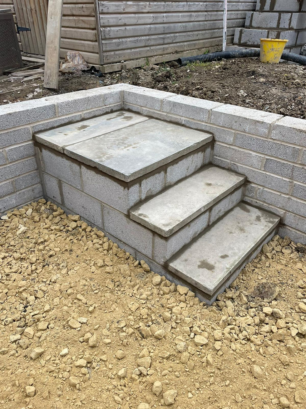 A Price Services - garden renovation project