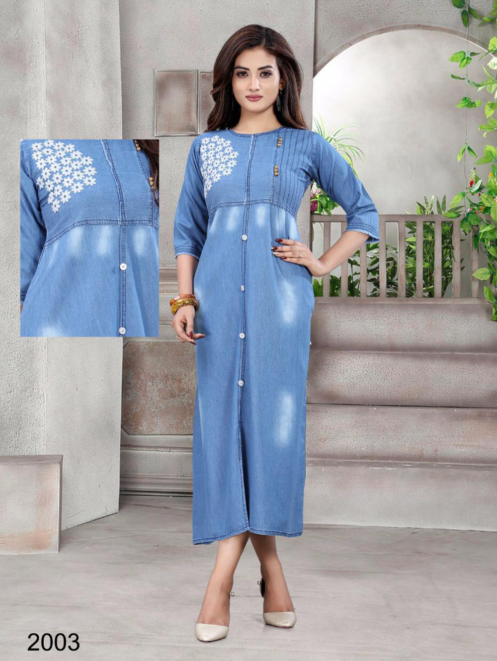 Diya2003 Denim Gown Collection