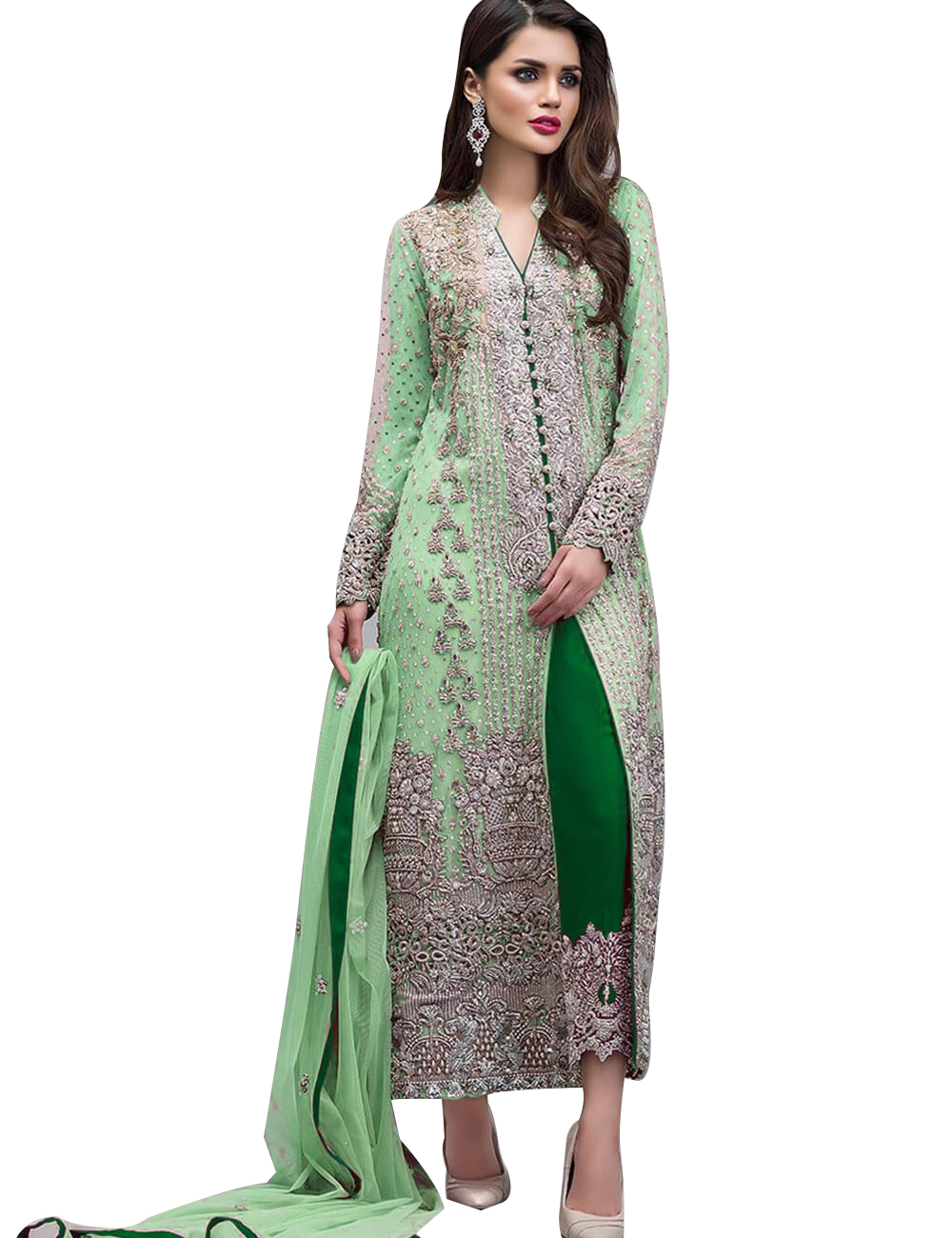 452D Designer Pakistani Style Indian Suit