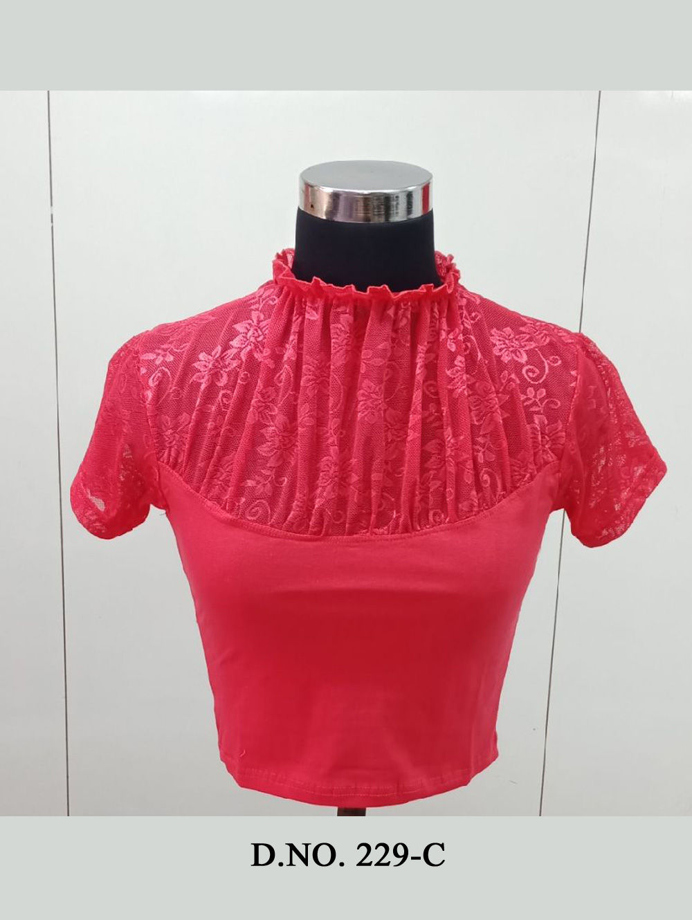 229C Feminine Ethnic Cotton Lycra Hosiery Blouse