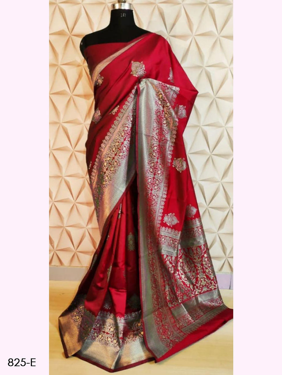 825E Designer Banarasi Silk Saree